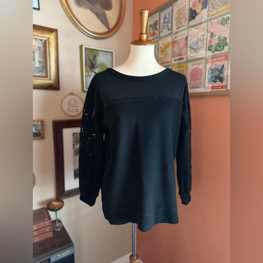 Milibon Sweater with Contrasting Fabric